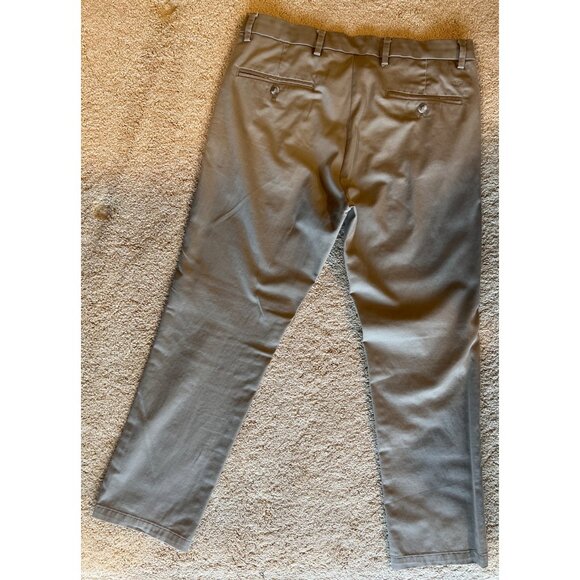 Dockers Flex Comfort Mens Pants W34 L29 Slim Fit Khaki - Picture 5 of 6